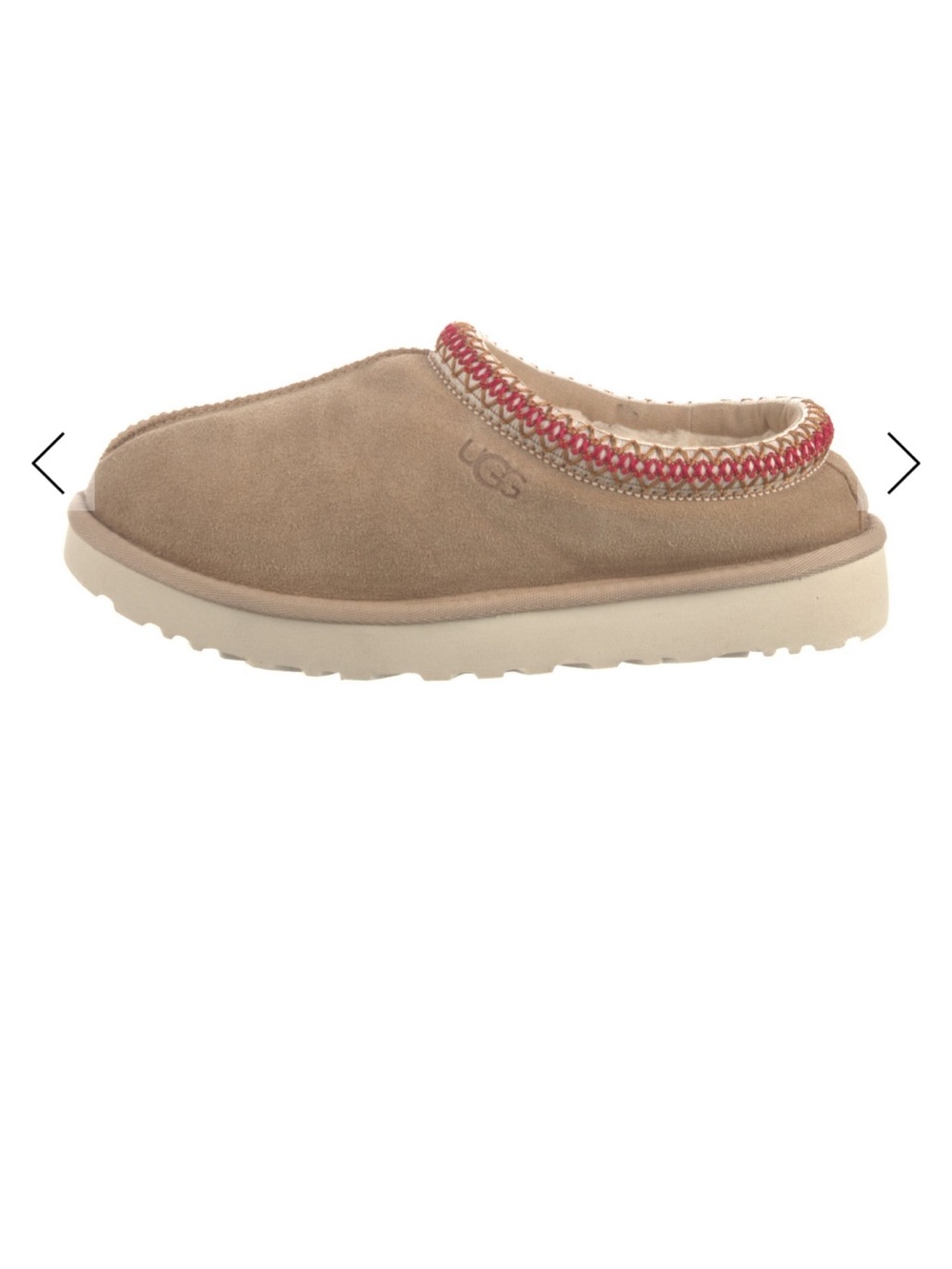 UGG Women's Chestnut Suede Slippers Size 9